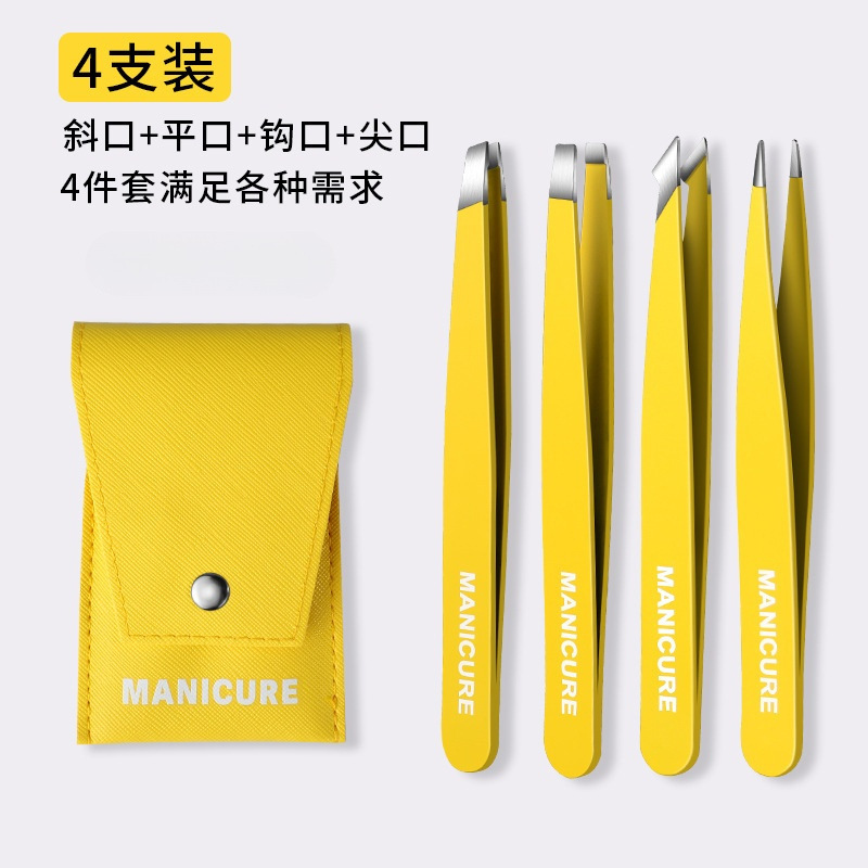 Clip de cejas de acero inoxidable pinza