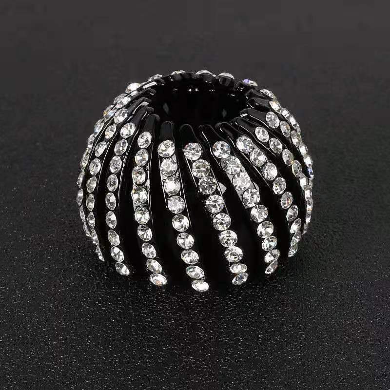 Medium-Sized Bird's Nest Hair Styling Tool, Bun Maker Wholesale, Reverse Comb Hairpin, Korean-Style Versatile Hair Accessory