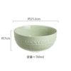 6-inch cool color bowl/milk green