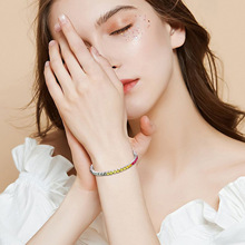 �����{��ʯS925�y�����朲�ɫ�W����Ƕ�ʺ����C������l��ɫ