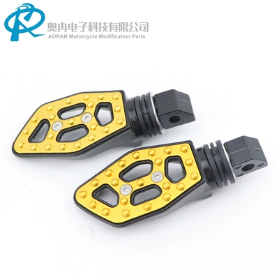 footrests, universal footrests for – Motorcycle pedals - yellow