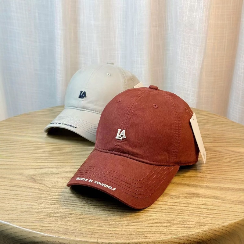 在庫あり 春の薄い小文字刺繍野球帽 男女兼用 ファッション カジュアル 多用途 シンプル トレンド 野球帽|undefined