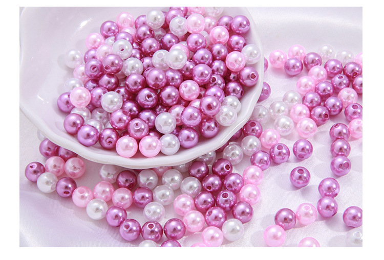 100 Pieces Imitation Pearl Round display picture 1