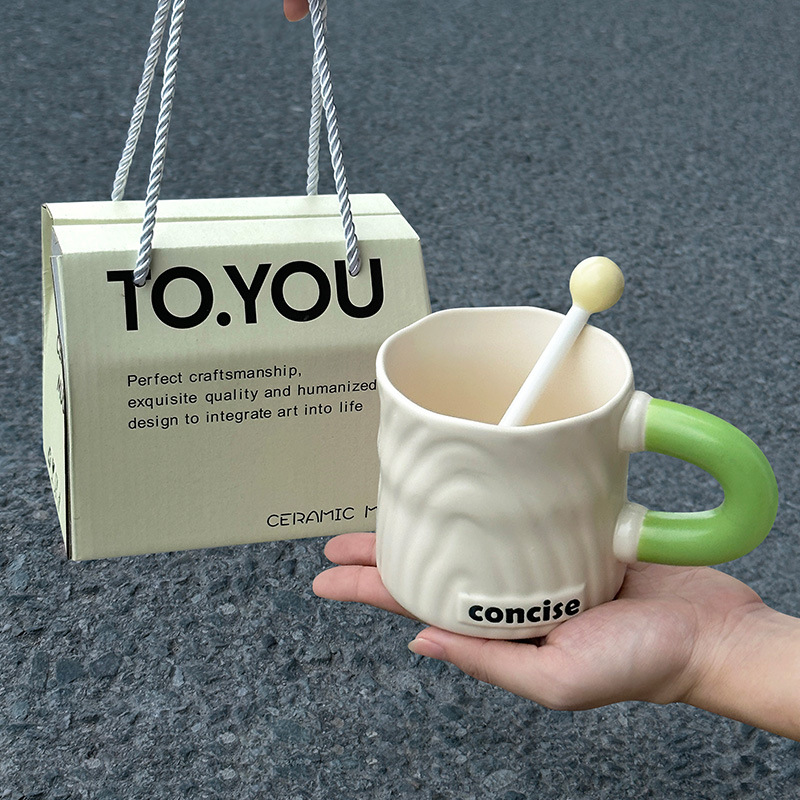 Inglés creativo taza de regalo de regalo de cumpleaños taza de cerámica de oficina taza de agua para el hogar