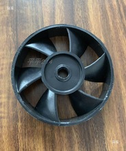 人和老款跑步机电机风扇风叶散热风扇塑料直流电机马达风扇