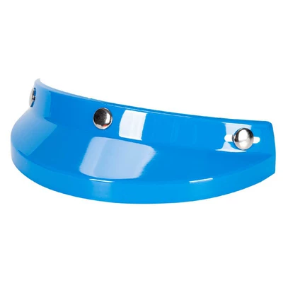 Motorcycle Safety Supplies motorcycle helmet visor modified - solid-blue