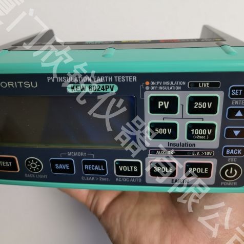 KEW 6024PV日本克列茨KYORITSU光伏绝缘接地测试仪