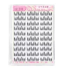 Glue-free 10 rows 90 clusters nightcat 9-12mm