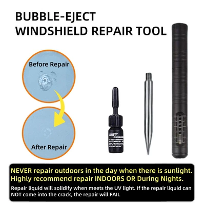 Auto glass repair liquid Crack Repair Fluid Tool