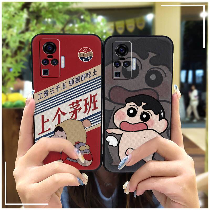Suitable for Vivo Mobile Phone Case Couple Dustproof Pure Color Soft Shell Men and Women Silicone Anime Xiaoxin Digital Trendy