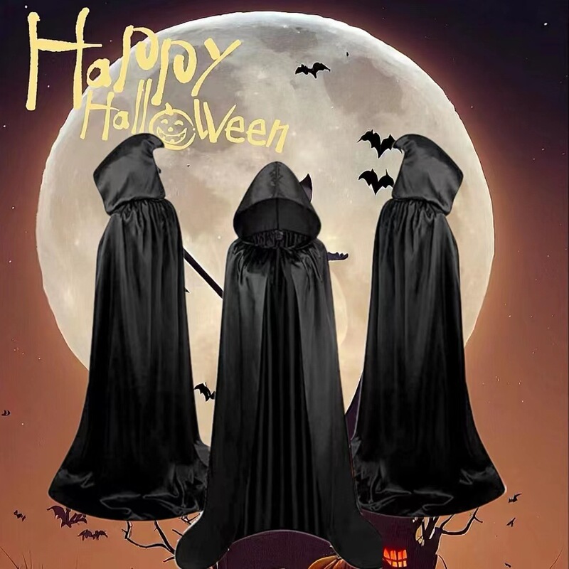 ハロウィーンマント黒死神マント魔女悪魔衣装吸血鬼パーティー子供マントコスプレ|undefined