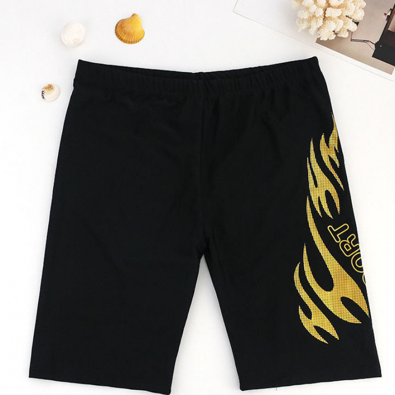 Pantalones de baño de hombre, trajes de baño elásticos, spa de playa, spa incómodo, piscina de spa de playa, 7 puntos de almacenamiento, comercio exterior