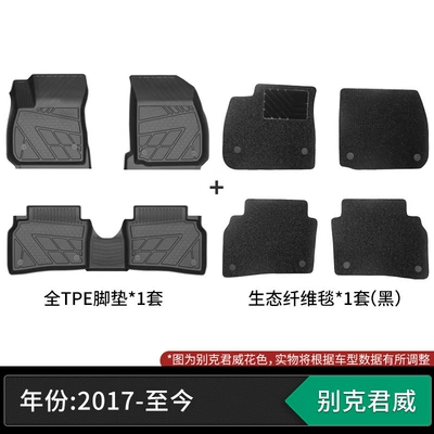 Modelə uyğun ayaqaltı Excelle, Verano, Lacrosse, Excelle - full-tpe-injection-molded-floor-mats-buick-regal-plant-fiber-fleece-blanket-double-layer