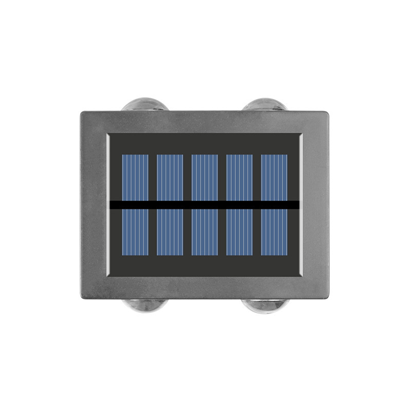 태양 야외 벽 조명 위아래로 빛나는 빌라 장식 정원 조명 방수 정원 야외 벽 램프 야간 조명
