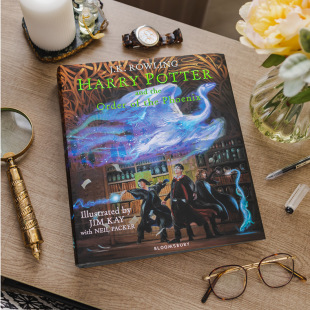 Original English book Harry Potter and the Order painted hardcover Harry Potter and the Order