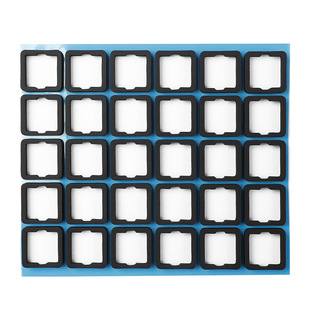 poron material mechanical keyboard sandwich cotton single-axis foam material combined sandwich cotton positioning plate silencing Cotton