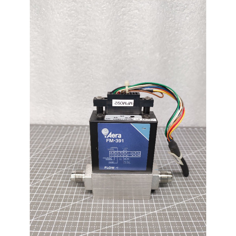 A065*Aera气体质量流量计 FM-391 N2 10SLM 日本原装二手拆机