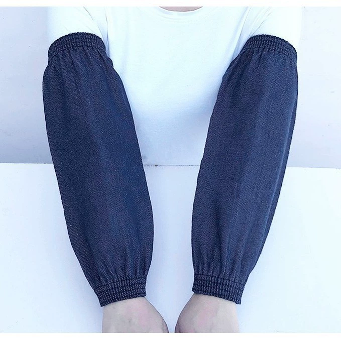 Джинсовый рукав Расширенный 4-контактный джинсовый рукав для охраны труда Мужская и женская мода рукав