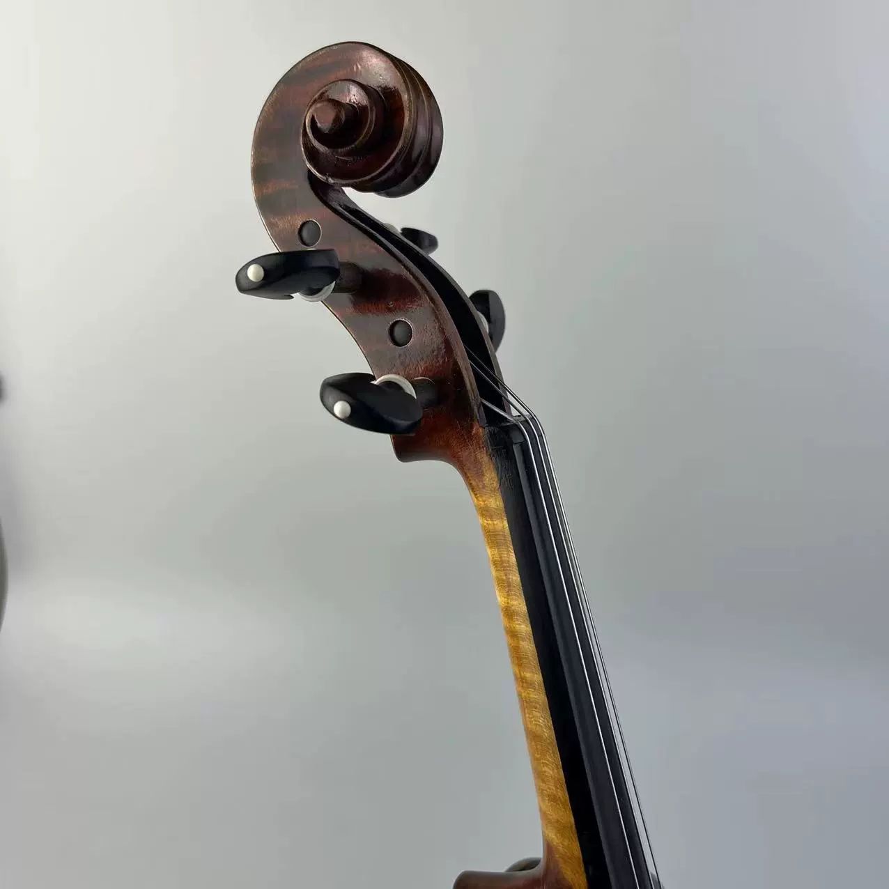 Retro oil paint, violin, practice, DIY