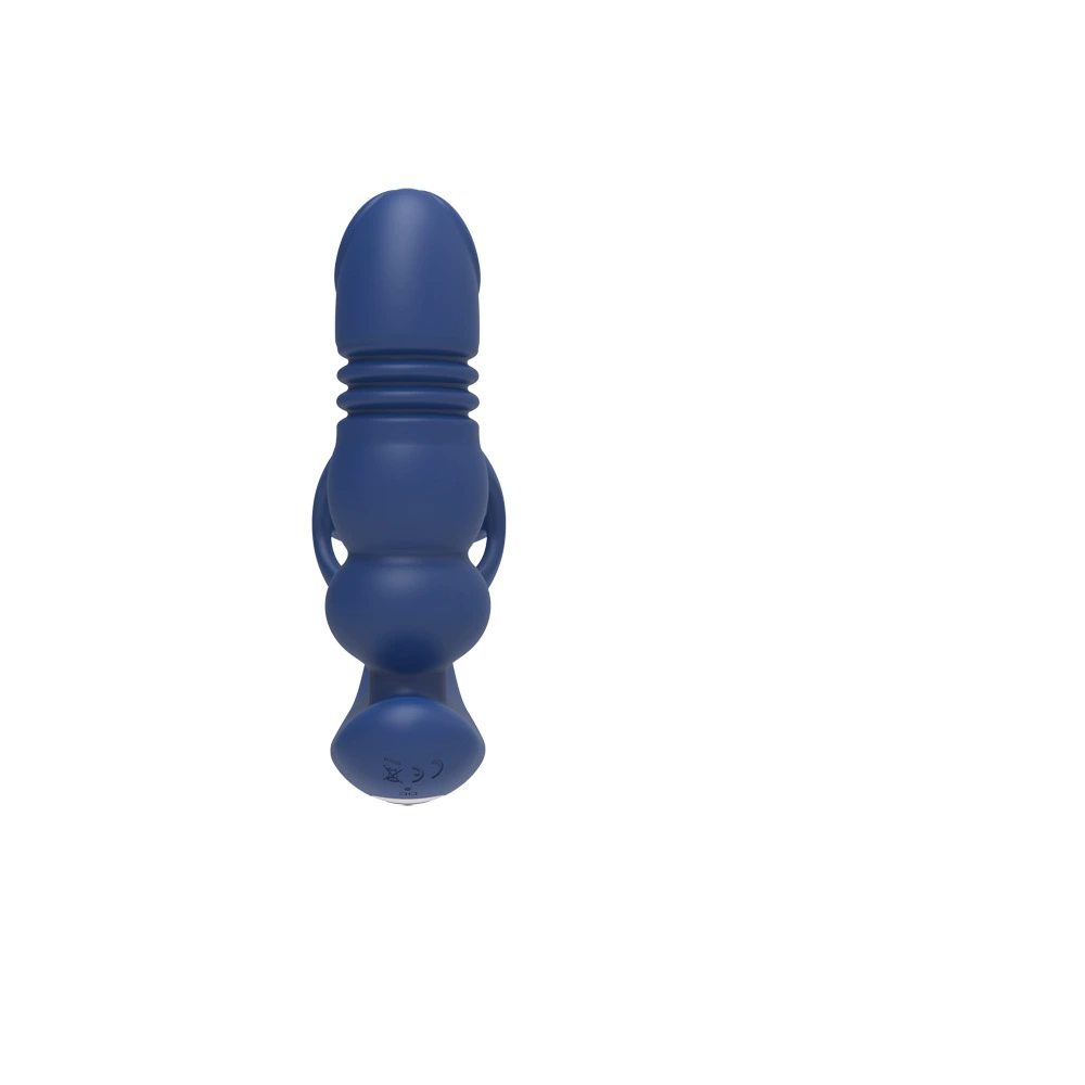 Telescopic anal plug prostate massage wireless remote control semen lock dual-purpose electric invisible wear single men silent