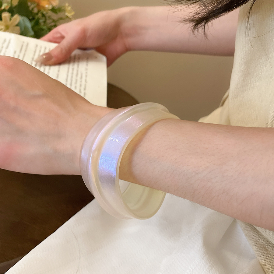 Pulsera Abierta Geométrica Irregular, Estilo 2026, Simple y Versátil, Joyería de Alta Gama