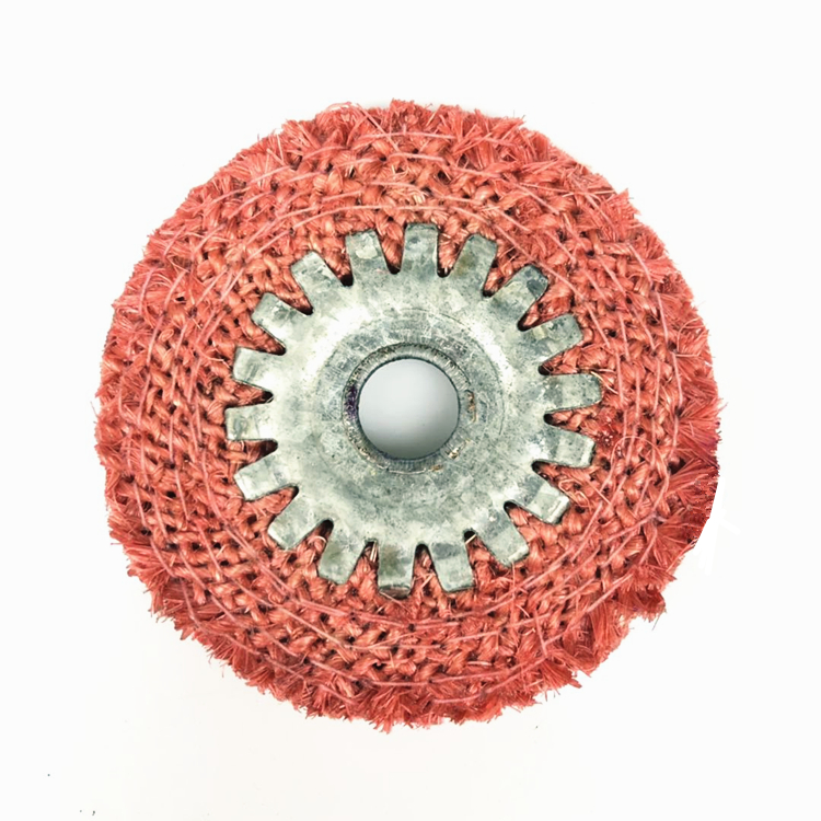 Dongda pulido rueda de cáñamo 100 * 16 púrpura Lixiang molino de ángulo pulido rueda de tela 4 pulgadas Yangjiang