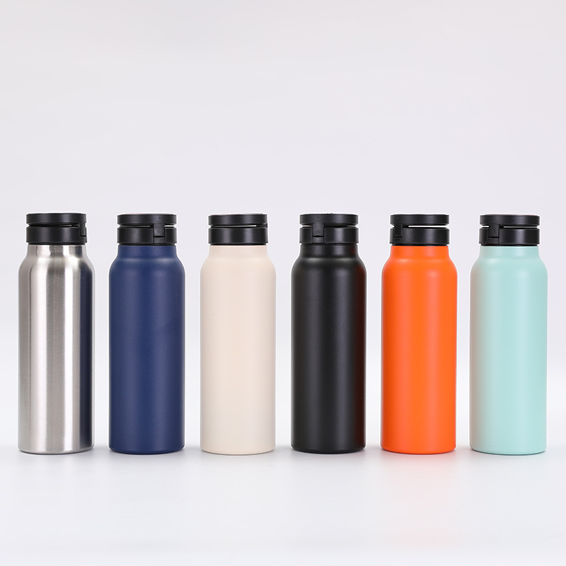 Amazon Ringo taza de absorción deportiva taza de agua al aire libre de gran capacidad 304 taza de acero inoxidable regalos de negocios