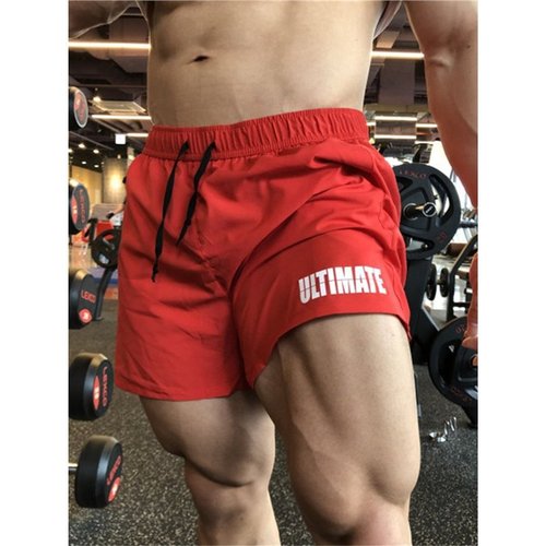Men's American Style Athletic Shorts, 3-Way Shorts for Running, Quick-Drying Breathable Elastic Fitness Workout Versatile Shorts