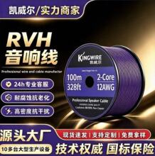 户外工程防水环保PVC外被音箱线 演唱会舞台KTV抗干扰纯铜音响线