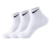 White colored socks, mid-length