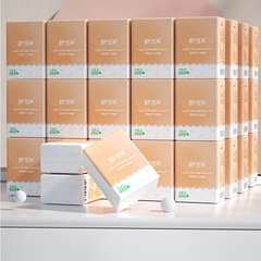 360 packs of large sheets of handkerchief paper, portable portable wood pulp paper towels, small packs of napkins and facial tissues, affordable packaging for shipping