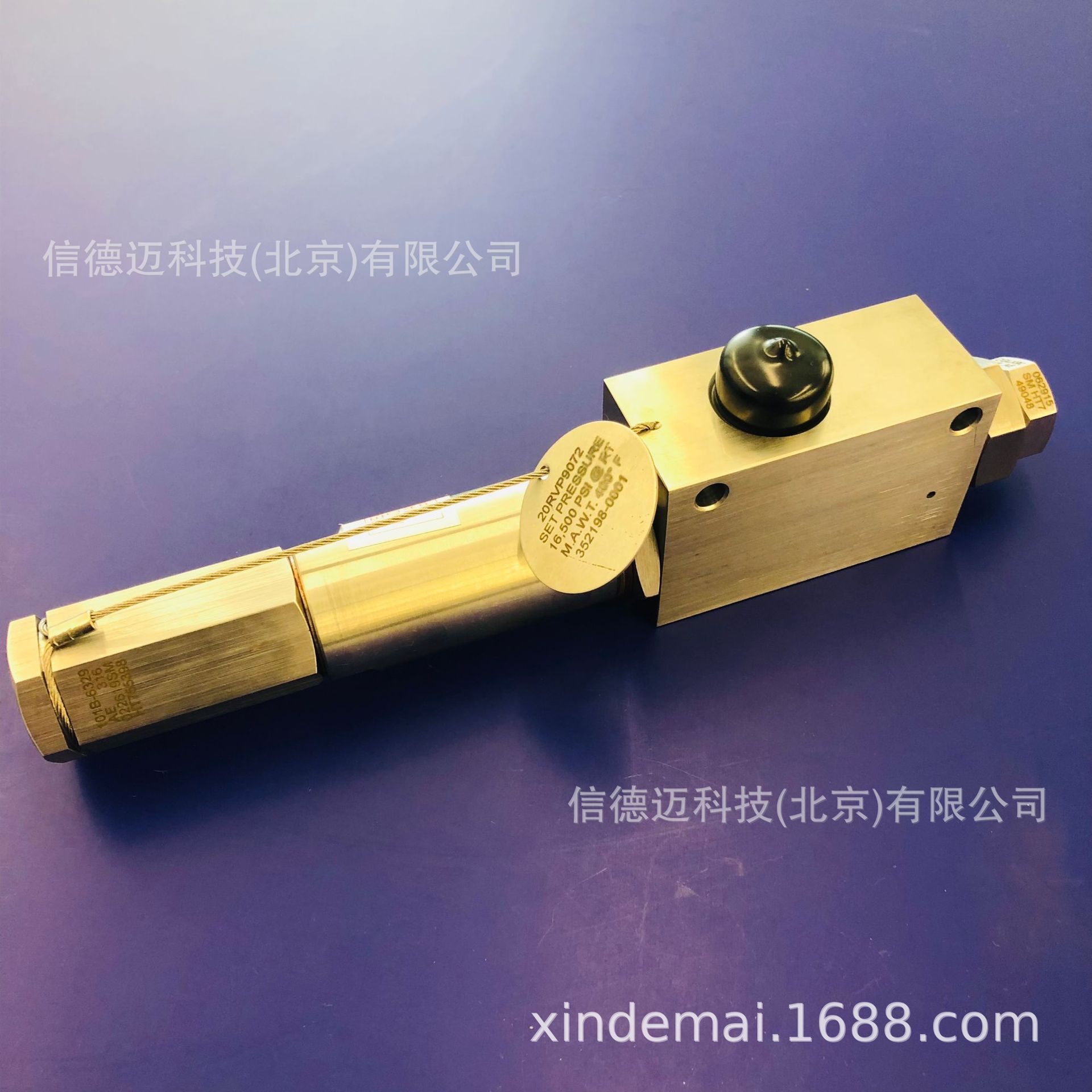 信德迈公司现货供应Autoclave Engineers氢气安全阀20RVP9072