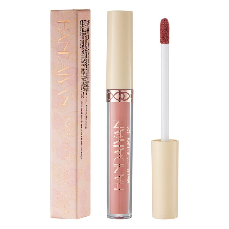 Han Daiyan Handaiyan Трансграничный одиночный Маленький Блеск для губ Матовая туманная глазурь для губ Краситель для губ Увлажняющая антипригарная чашка