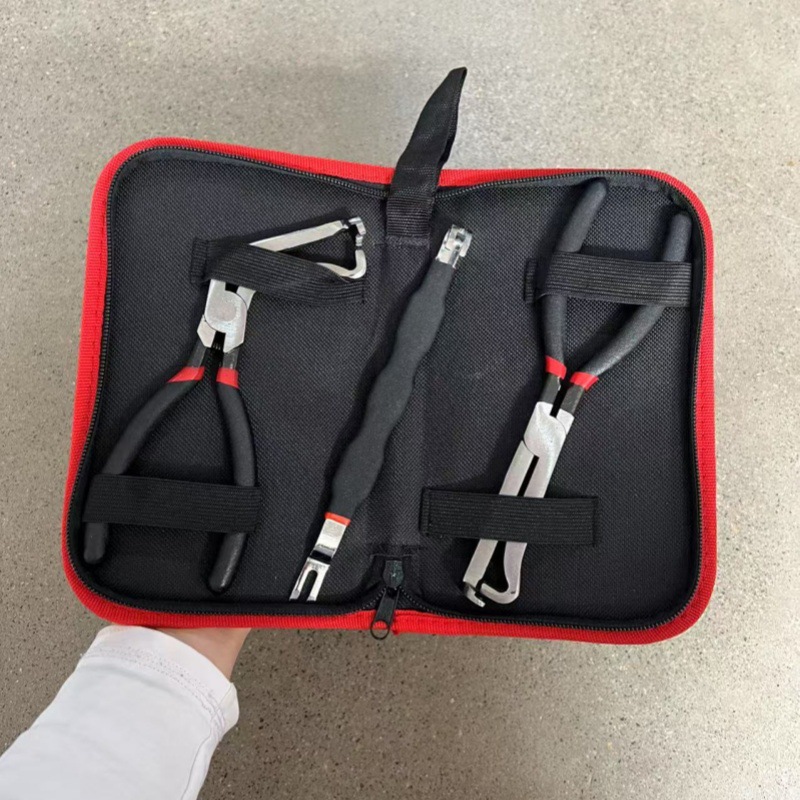 Прямой плюс изогнутый плюс (черный и красный комплект сумок на молнии)