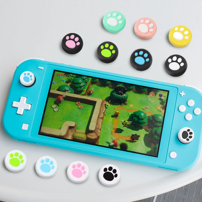 Подходит для Nintendo Switch новой OLED ручка rocker caps для защиты милых кошачьих когтей