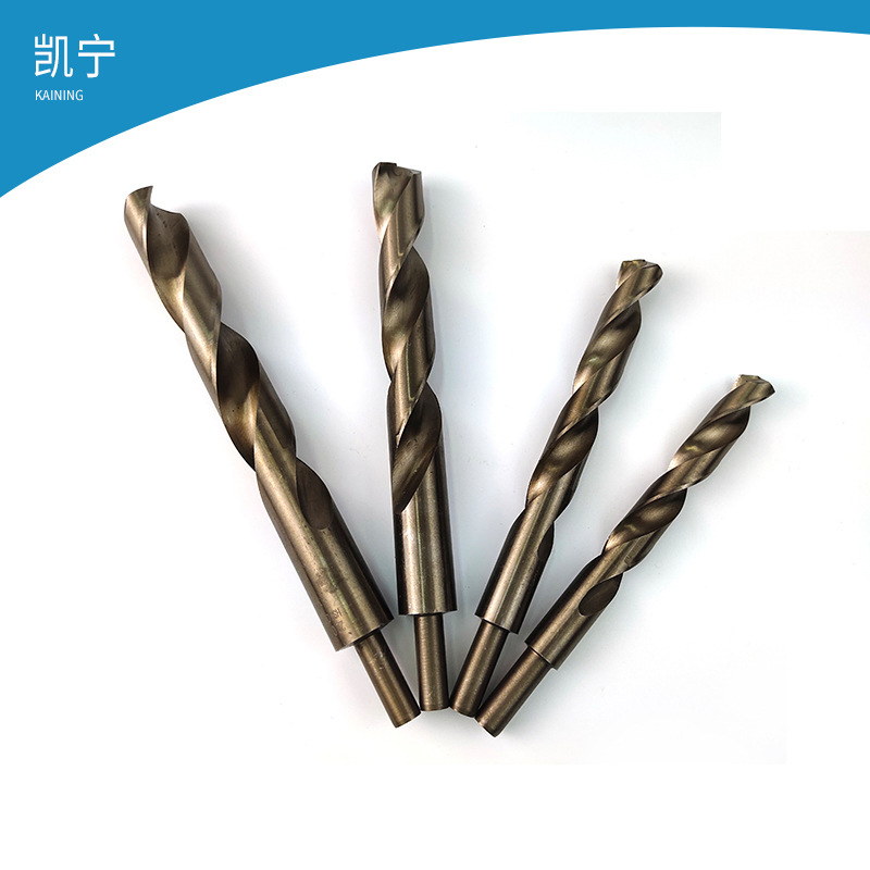 厂家供应6542直柄烤黄钻 高速钢小柄钻头 1/2缩柄钻