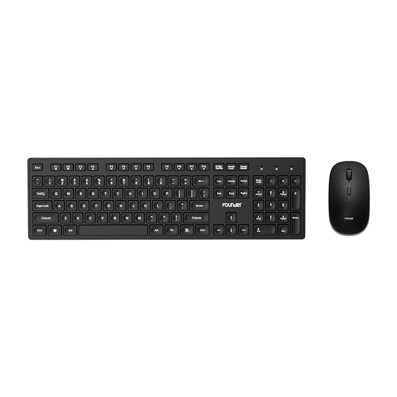方正KN310無線有線キーボードマウスセット薄型無声オフィスビジネスデスクトップノートパソコン|undefined