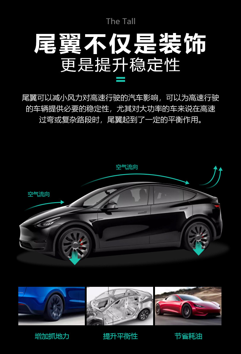 Suitable for 17-24 Suzuki Every Wagon Van DA17W DA17V Tail Top Wing Exterior Modifications