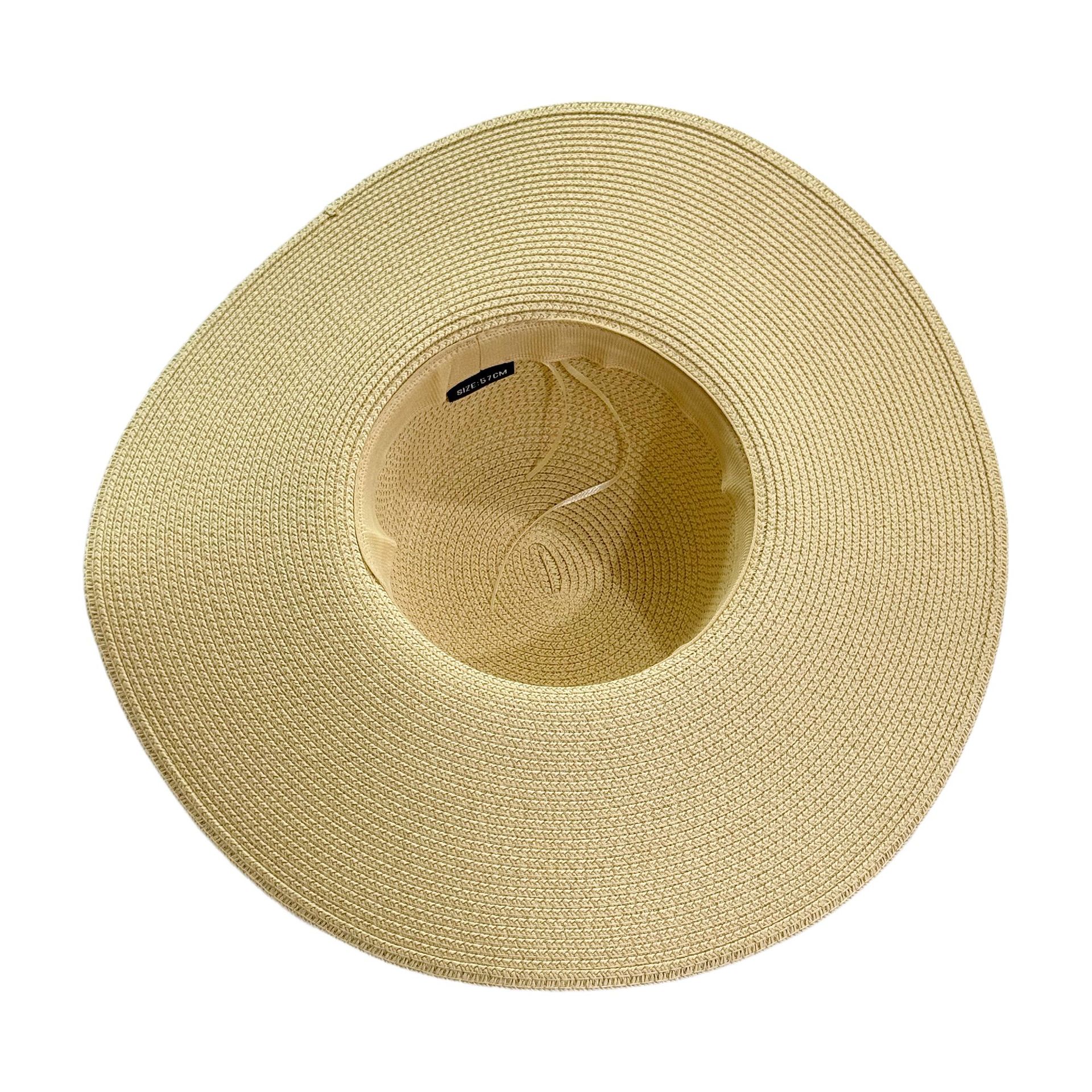 Mujeres Estilo Vintage Hawaiano Tropical Nudo De Lazo Grandes Aleros Sombrero De Copa display picture 13