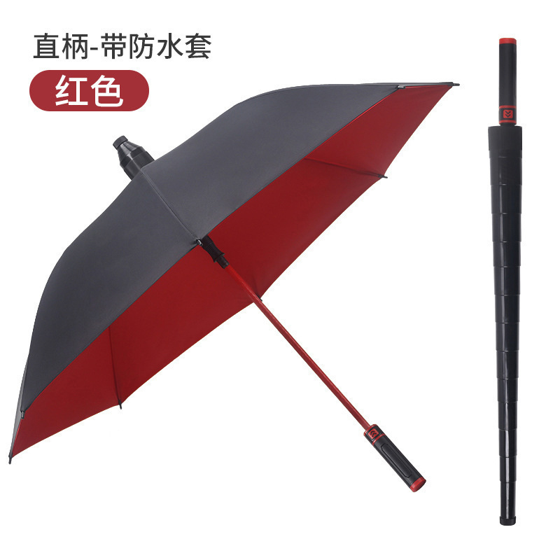 防水カバーゴルフ傘長柄自動豪雨全身防水丈夫で晴れ雨二人傘大サイズ|undefined
