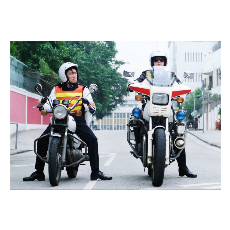 Zhou Xingchi foto de película clásica póster nostálgico retro decoración marco dormitorio pintura de pared simple