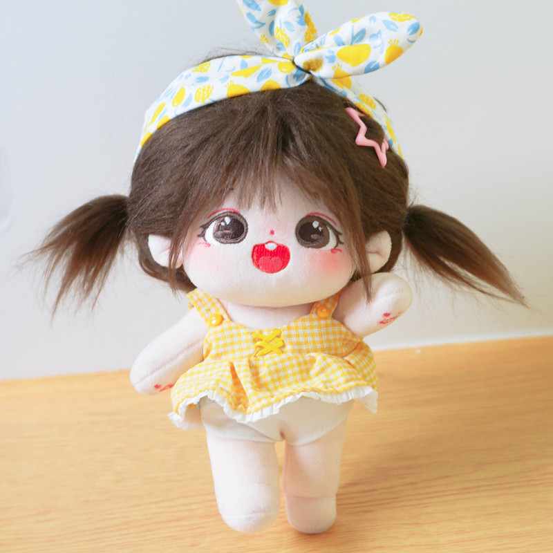 15/20cm doll clothes summer dress small skirt beach skirt 20cm cotton doll dress clothes over 28 free shipping