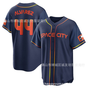 Astronaut 44 Blue City Edition Baseball Jersey Yordan Alvarez Jersey Ebay Dropshipping