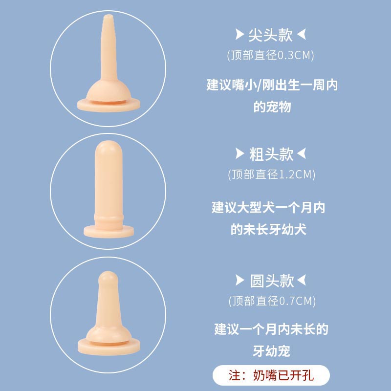 Alimentador de gato de perro Alimentación de Mascotas gatito cachorro tubo de aguja pezón alimentador de gato gatito recién nacido alimentación fabricante de la medicina