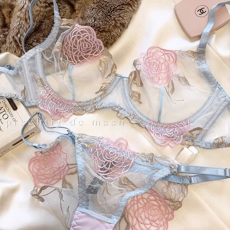 Французская сексуальная вышивка прозрачный ультратонкий мягкий стальной круг