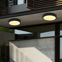 户外吸顶灯太阳能防水室外人体感应LED庭院阳台灯花园别墅露台灯
