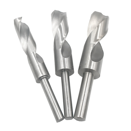 HSS high speed steel 1/2 small handle twist drill bit step drill small handle drill woodworking template plastic gypsum rubber drill tip