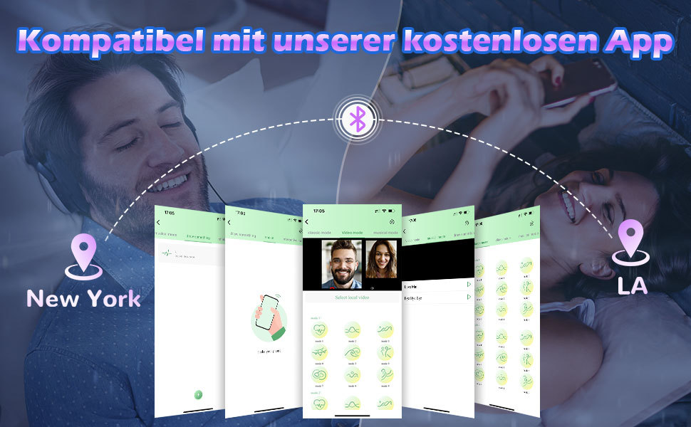 Smart Wireless App-controlled Dual Vibrating Cock Ring For Couples_voghion.com