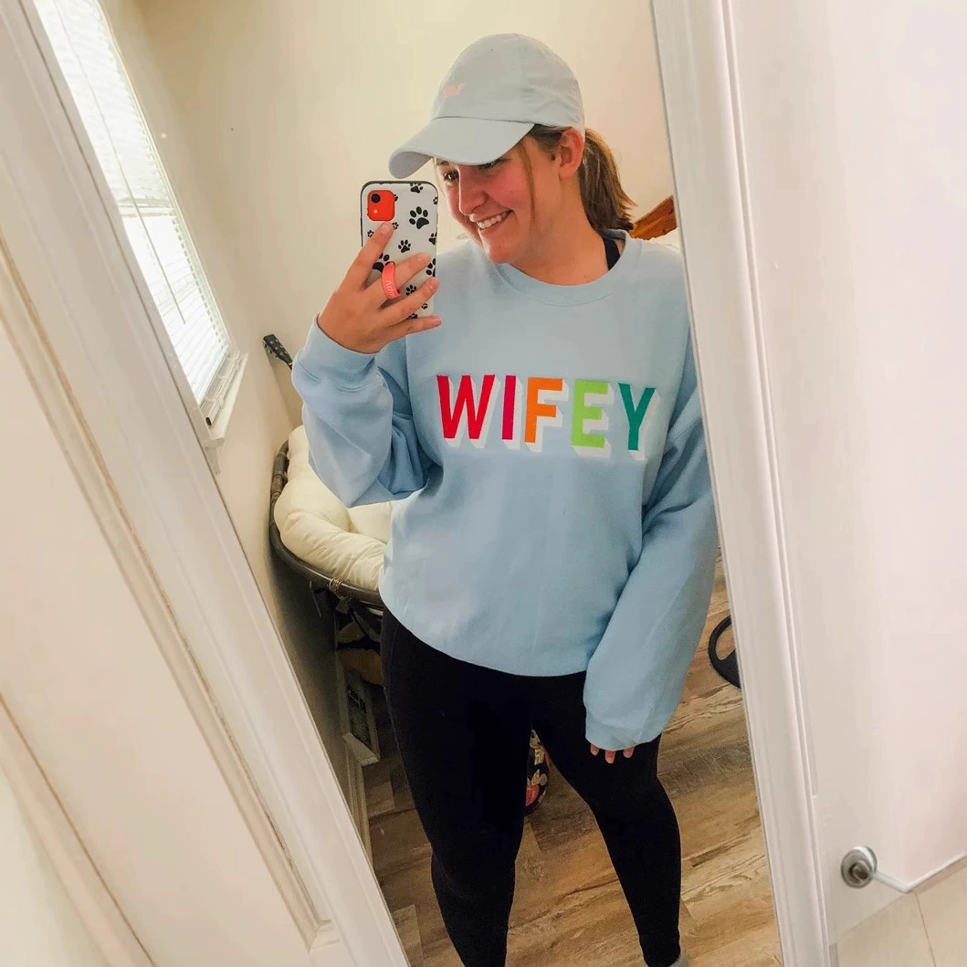 Название тени вышивка с круглым воротником свитер толстовка с толстовкой вышивка 1 от трансграничного etsy