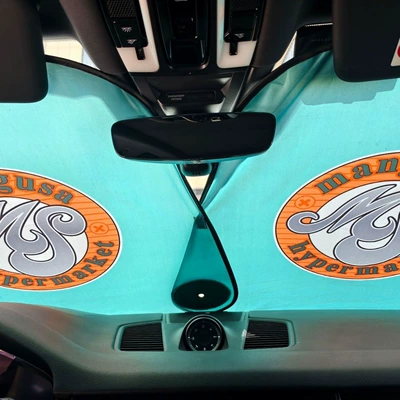Sunshade Board with Printable Logo – Sun shade